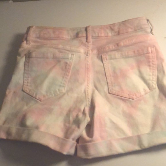 Gap youth tie dye denim shorts - Picture 3 of 3